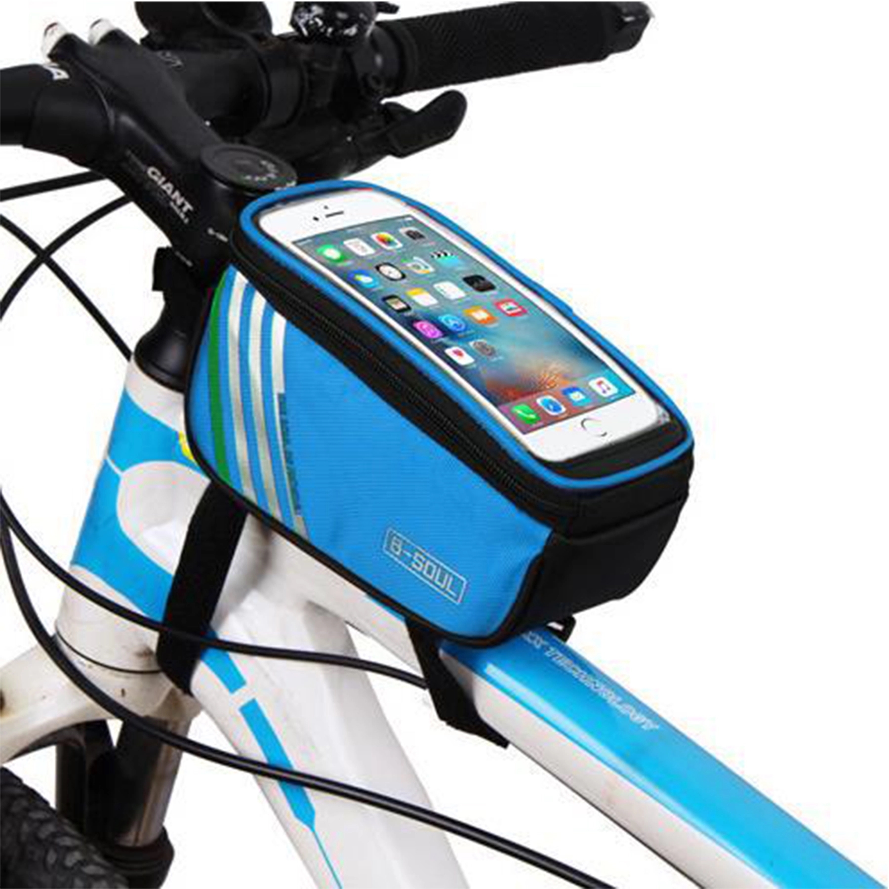 Bike Phone Front Frame Bag Bicycle Waterproof 10