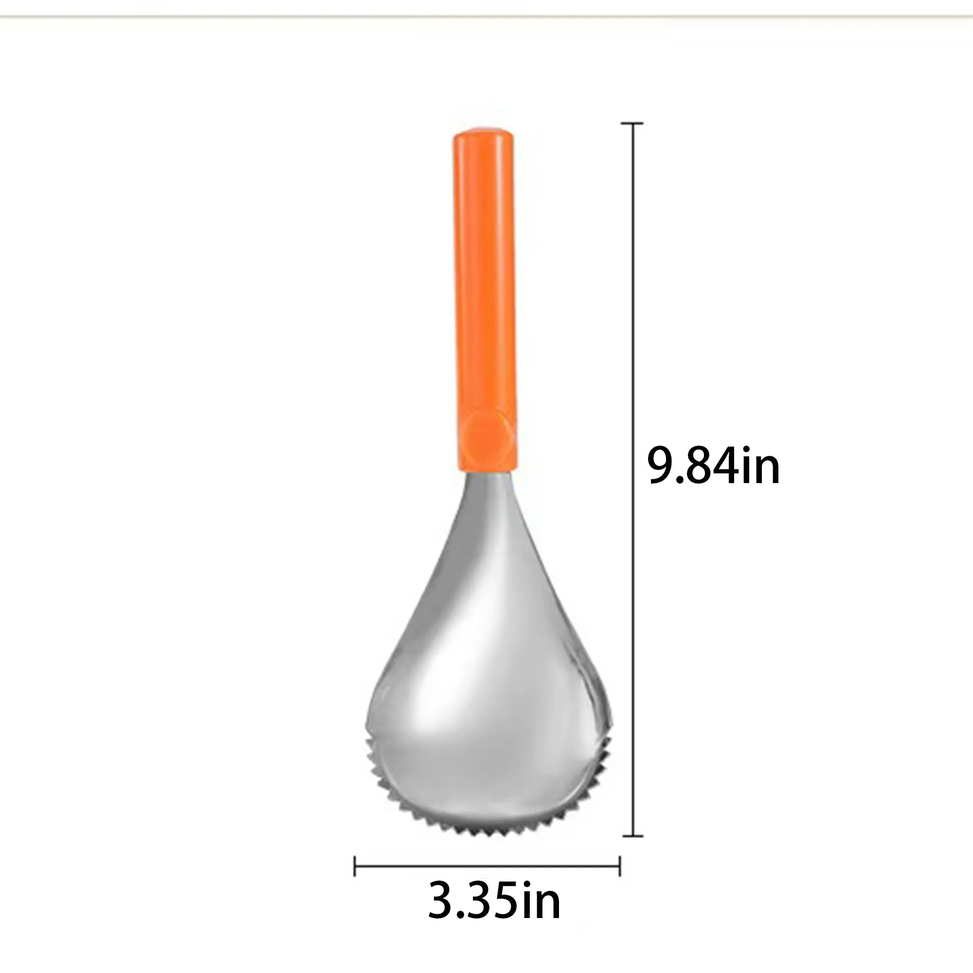 Stainless Steel Pumpkin Scoop With Customizable Logo 1
