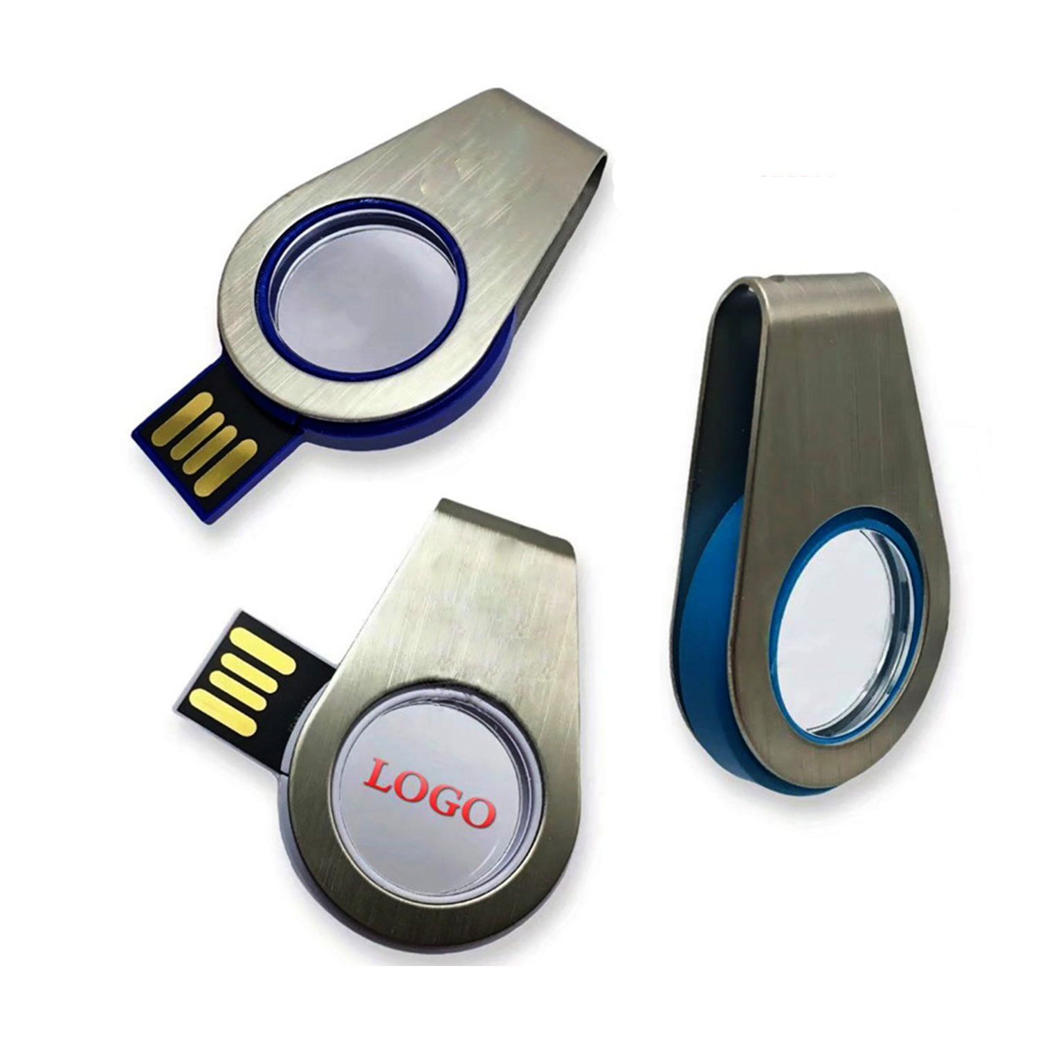 16G Light Up 360 degrees Rotating Acrylic USB 3
