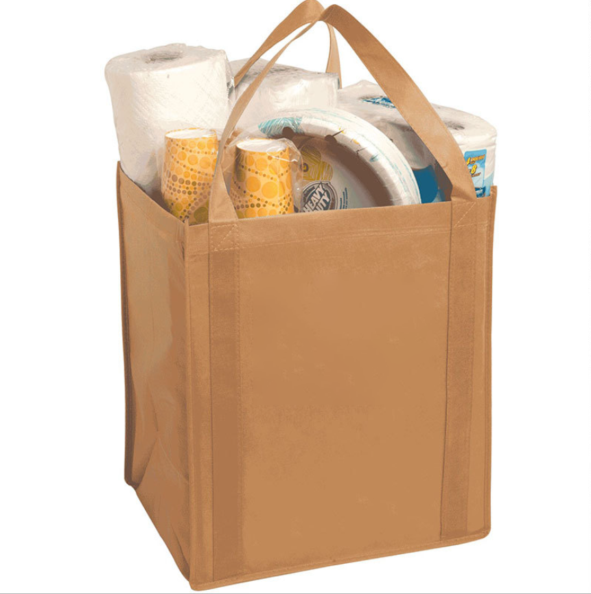 Custom Grocery Tote Bags w/ 20" Handle 2
