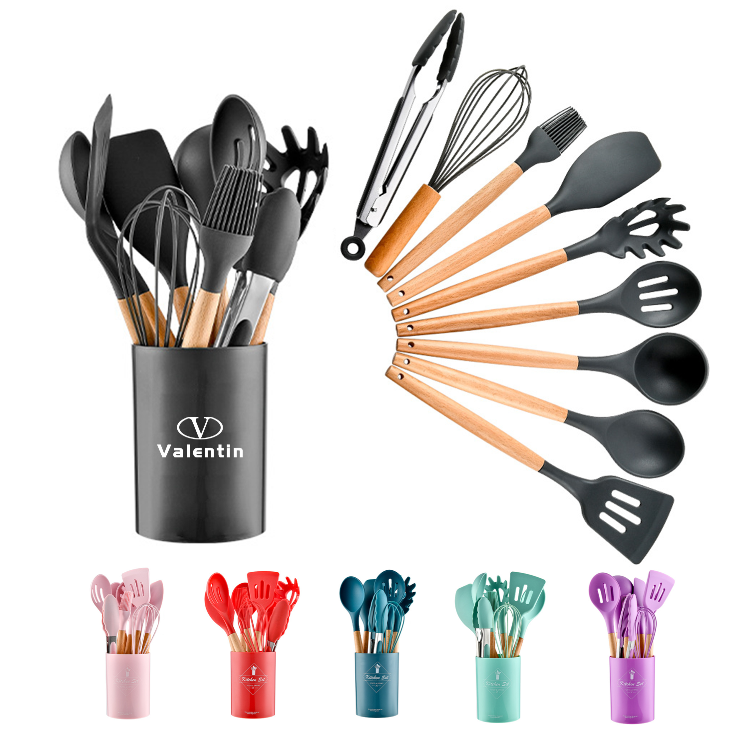12 Pcs Kitchen Utensil Set 2