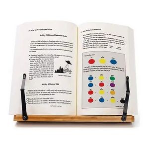 Adjustable Bamboo Book Stand 4