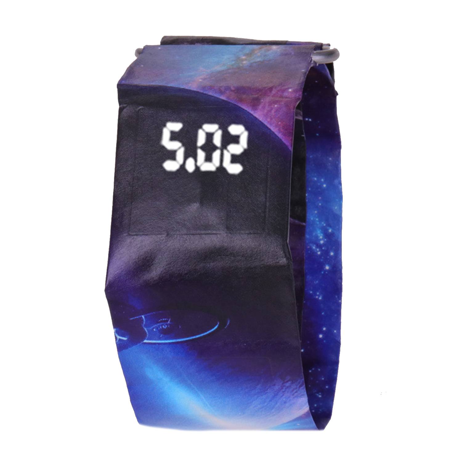 Tyvek Paper Magnetic Waterproof Customizable Digital Watch 2