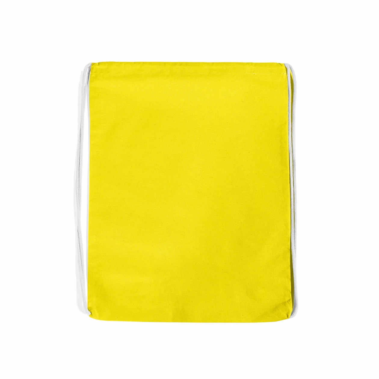 Colored Cotton Sports Pack, custom drawstring bag with logo imprint 8