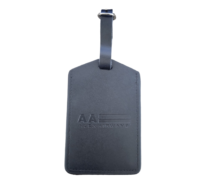 PU Leather Luggage Tag 2