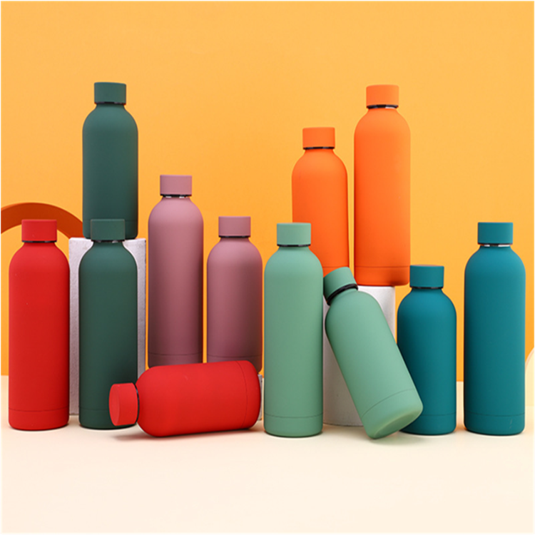 Small Diameter Sports Bottle, custom water bottle with logo imprint 2