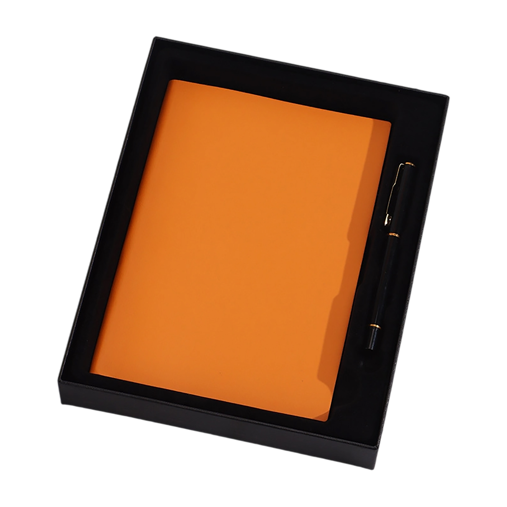 Faux Leather Journal With Pen Gift Set 8.3" By 5.7" 2