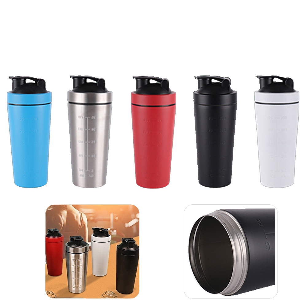Classic Insulated Stainless Steel Shaker Bottle for Protein 2