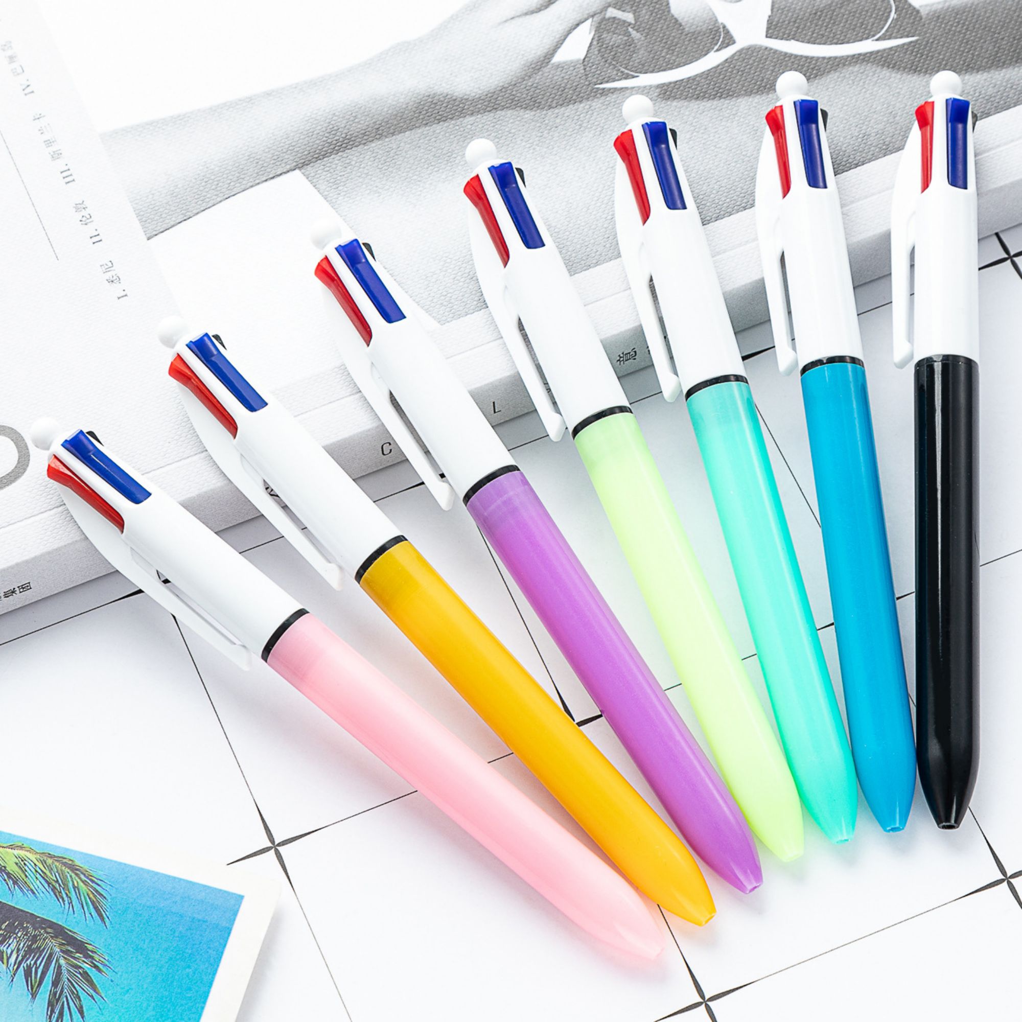 4-in-1 Retractable Ballpoint Pen 4