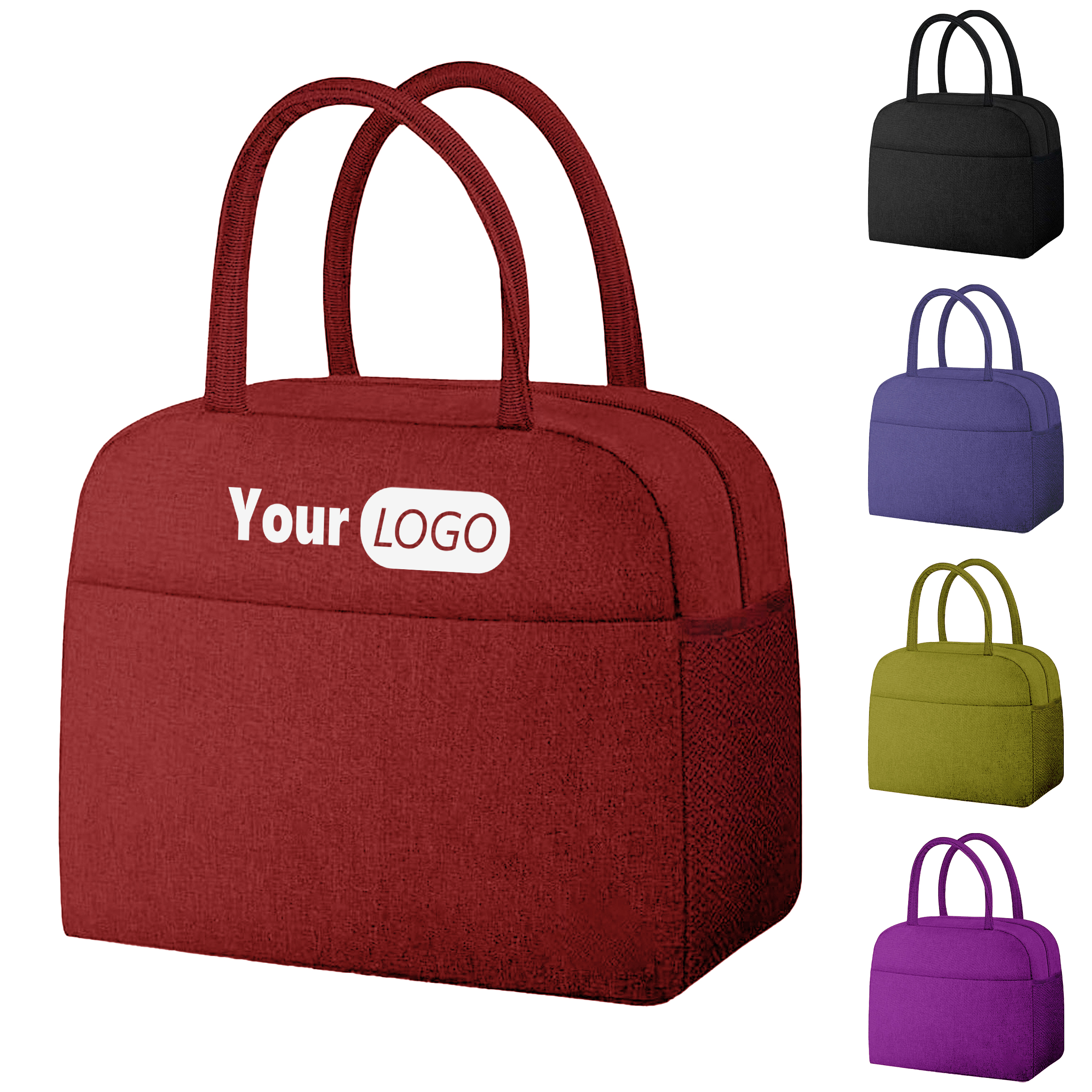 Oxford Cloth Spacious Insulated Bento Bag ?C Waterproof And Durable 2