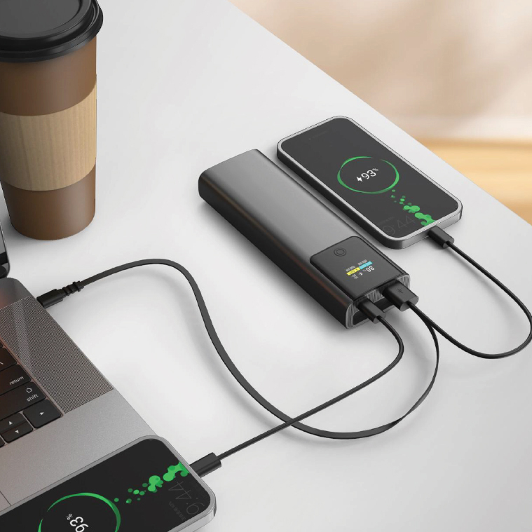 Galaxy 2.0 - 20,000 mAh High Capacity Power Bank for Laptops, Phones and More 2