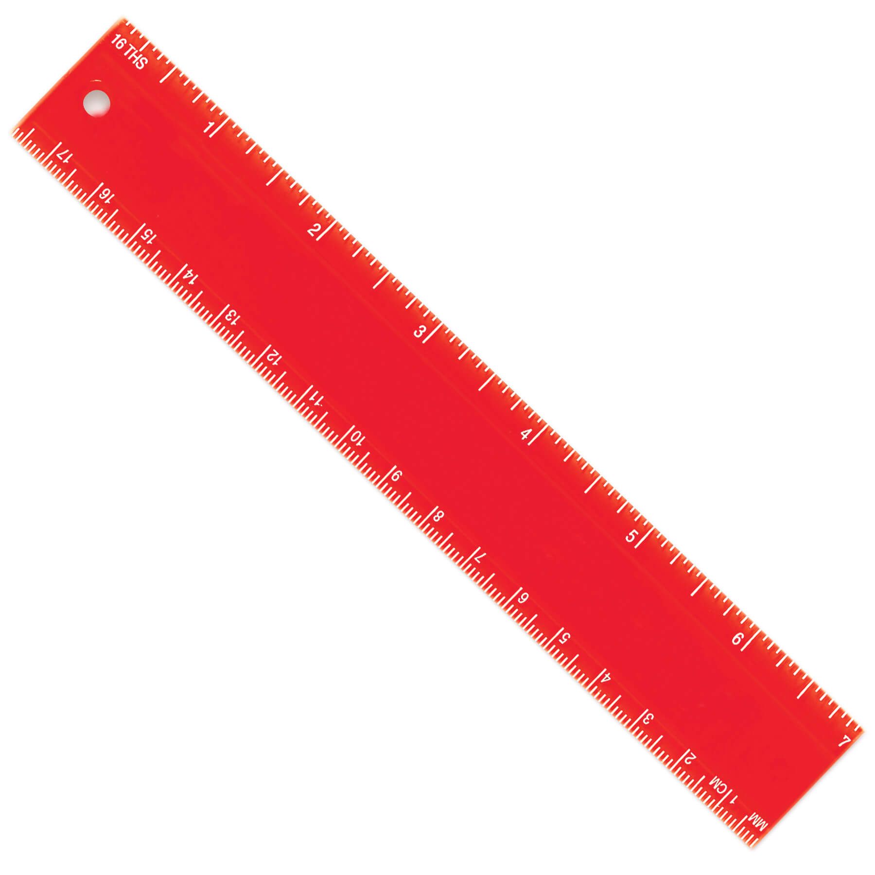 7" Plastic Ruler 8