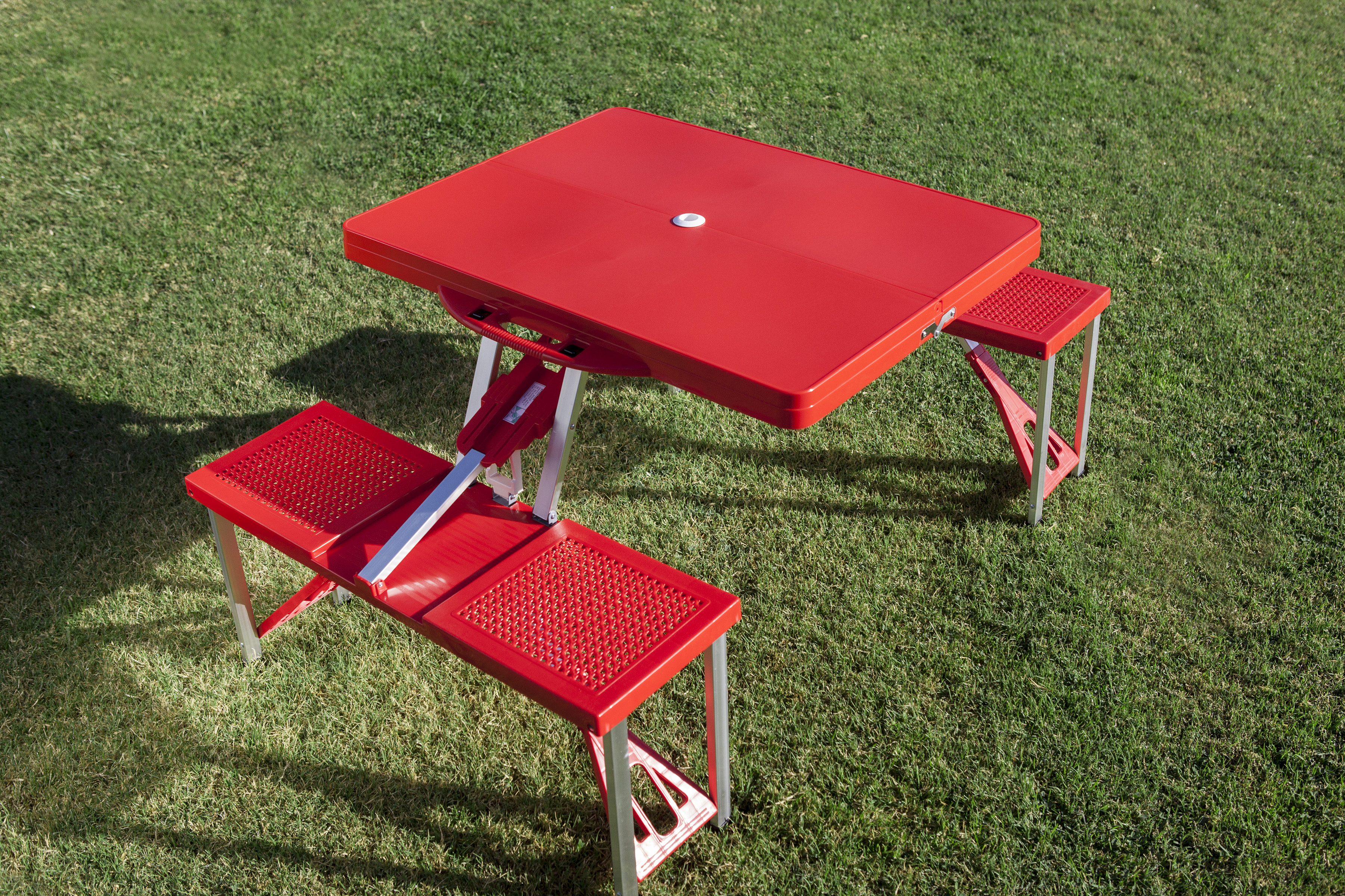 Picnic Table Portable Folding Table with Seats 4
