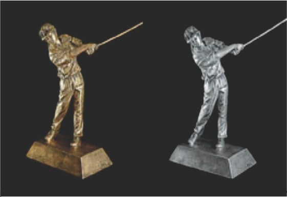 10 1/2" Golf Female Signature Series Award 1