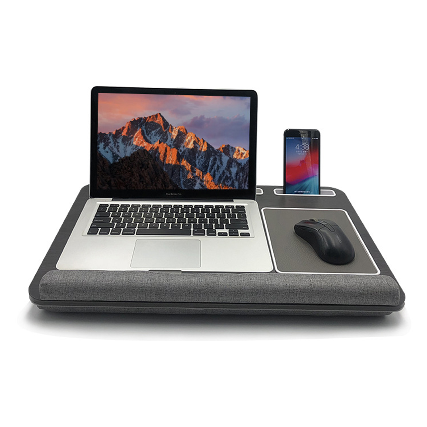 Wooden Laptop Lap Desk w/ Handle 5