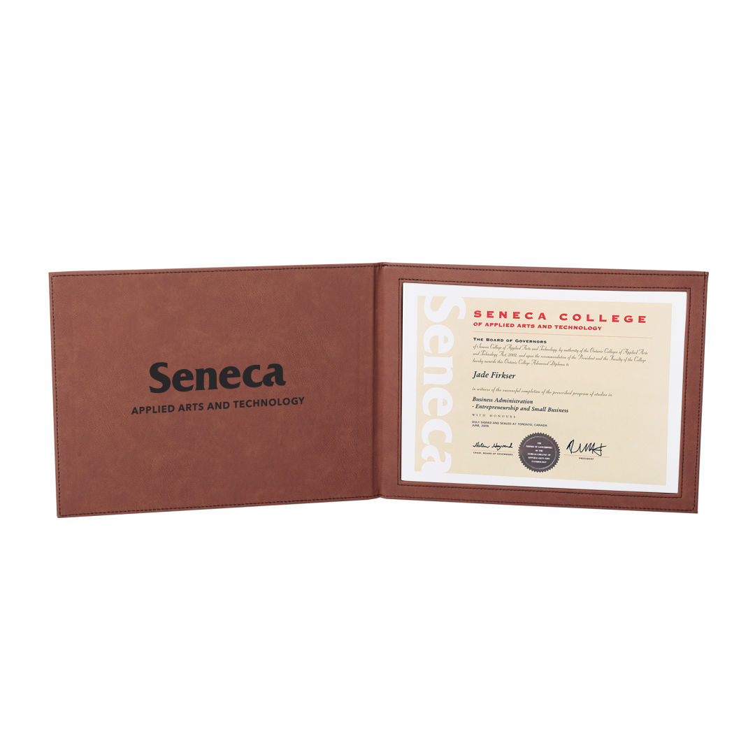 Leatherette Certificate Holder 26
