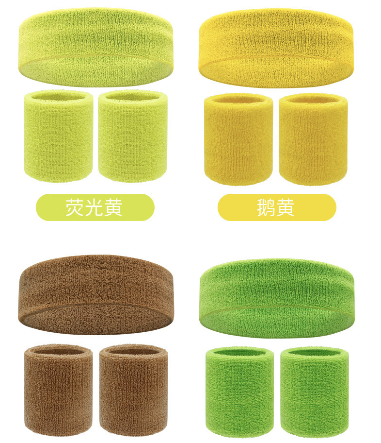 HeadbandWristband Set 6