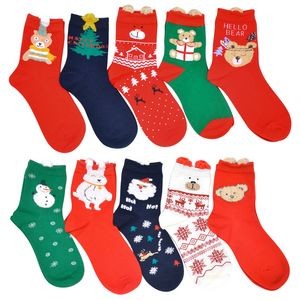 Christmas Knitted Socks 2