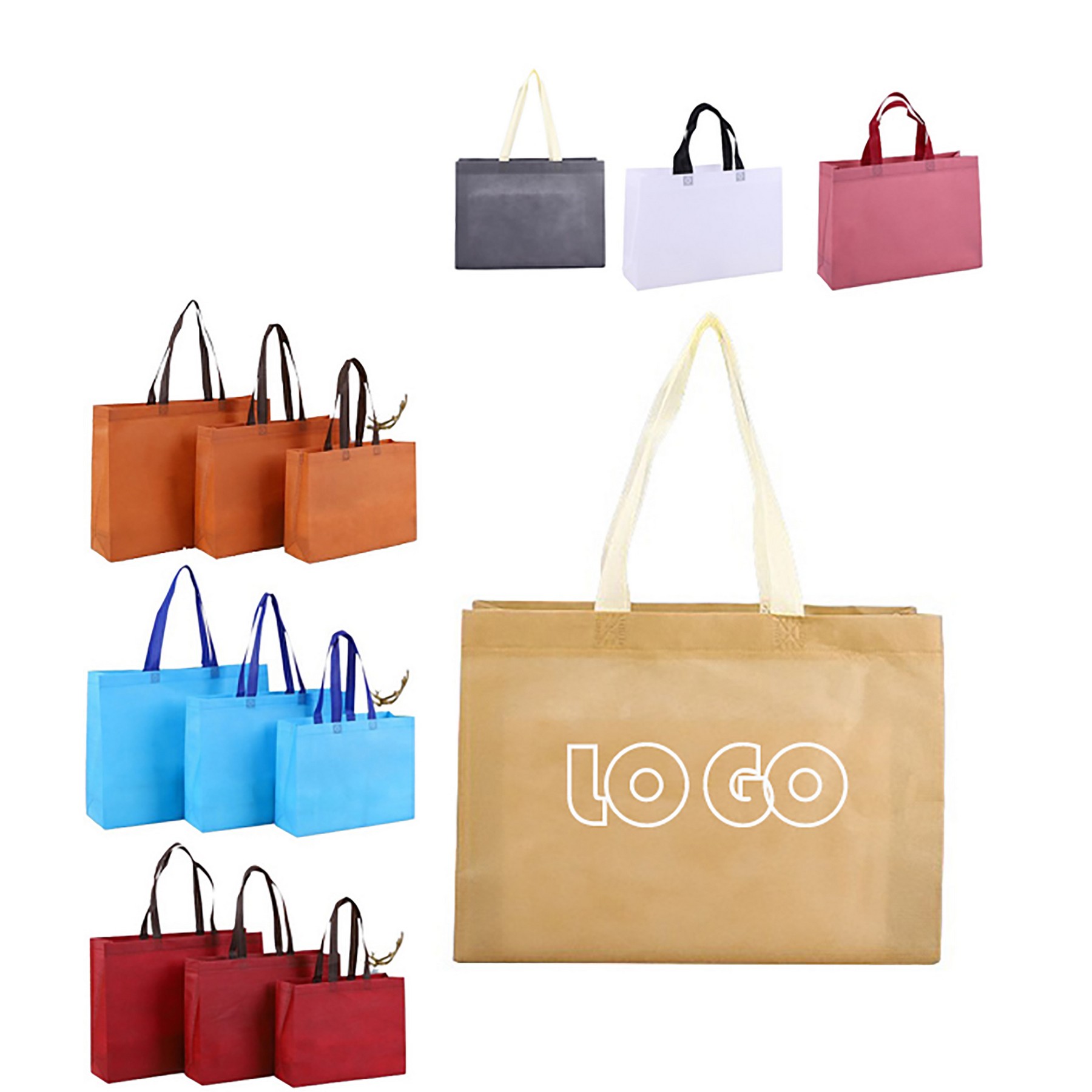 Non-Woven Grocery Tote Bag