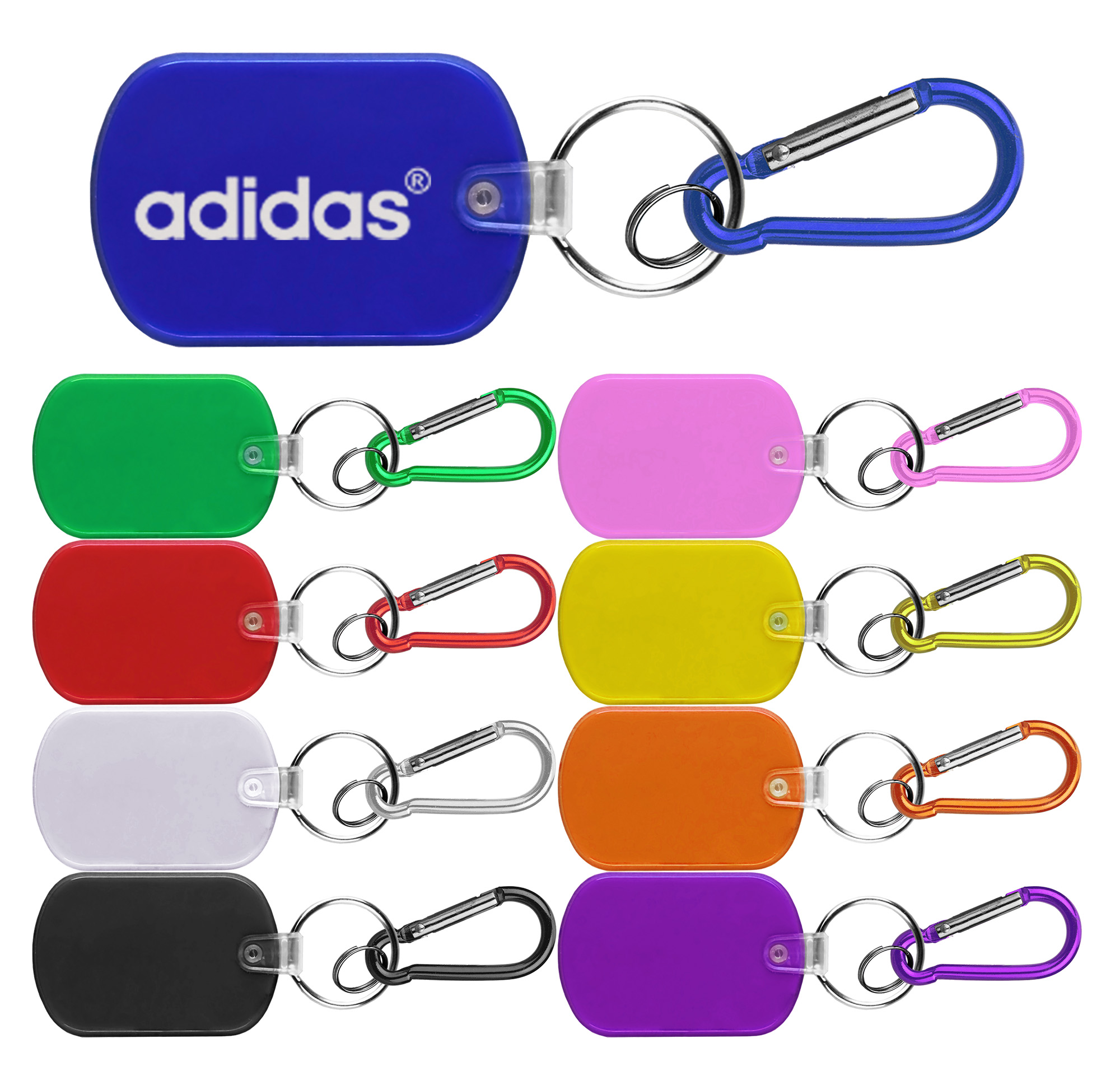 PVC Key Holder with Carabiner