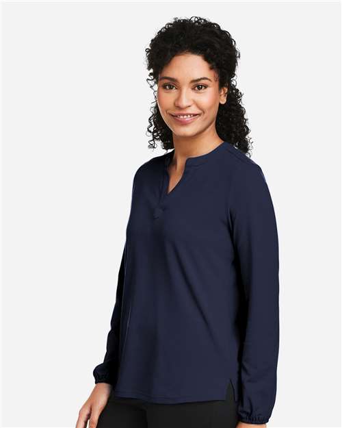 Women's Raleigh Half-Placket Knit Top - DP122W 3