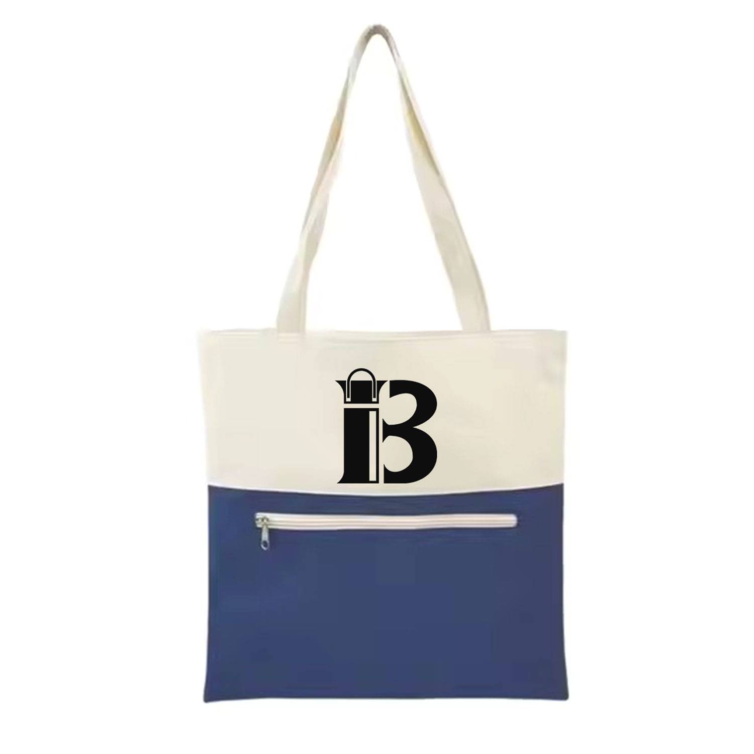 Personalized Sturdy Eco-Friendly Daily Canvas Tote Bag, custom tote bag with logo imprint 2