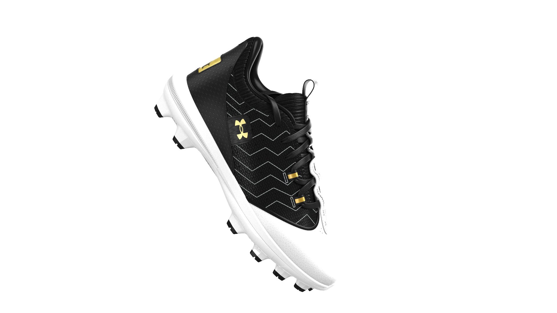 UA Harper 9 TPU Jr. Boys' Baseball Cleats 4