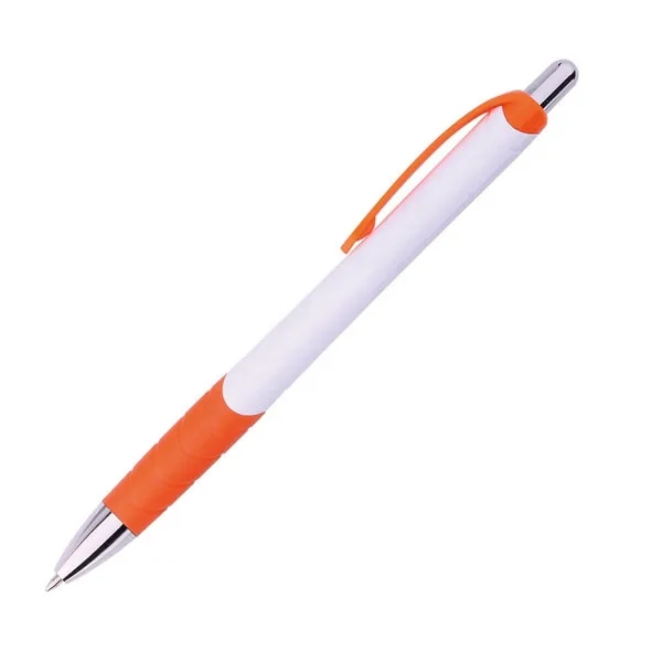 Custom Plunger Action Plastic Ballpoint Pens 3