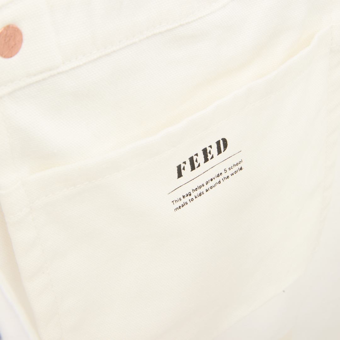 FEED Organic Cotton Rivet Tote 34