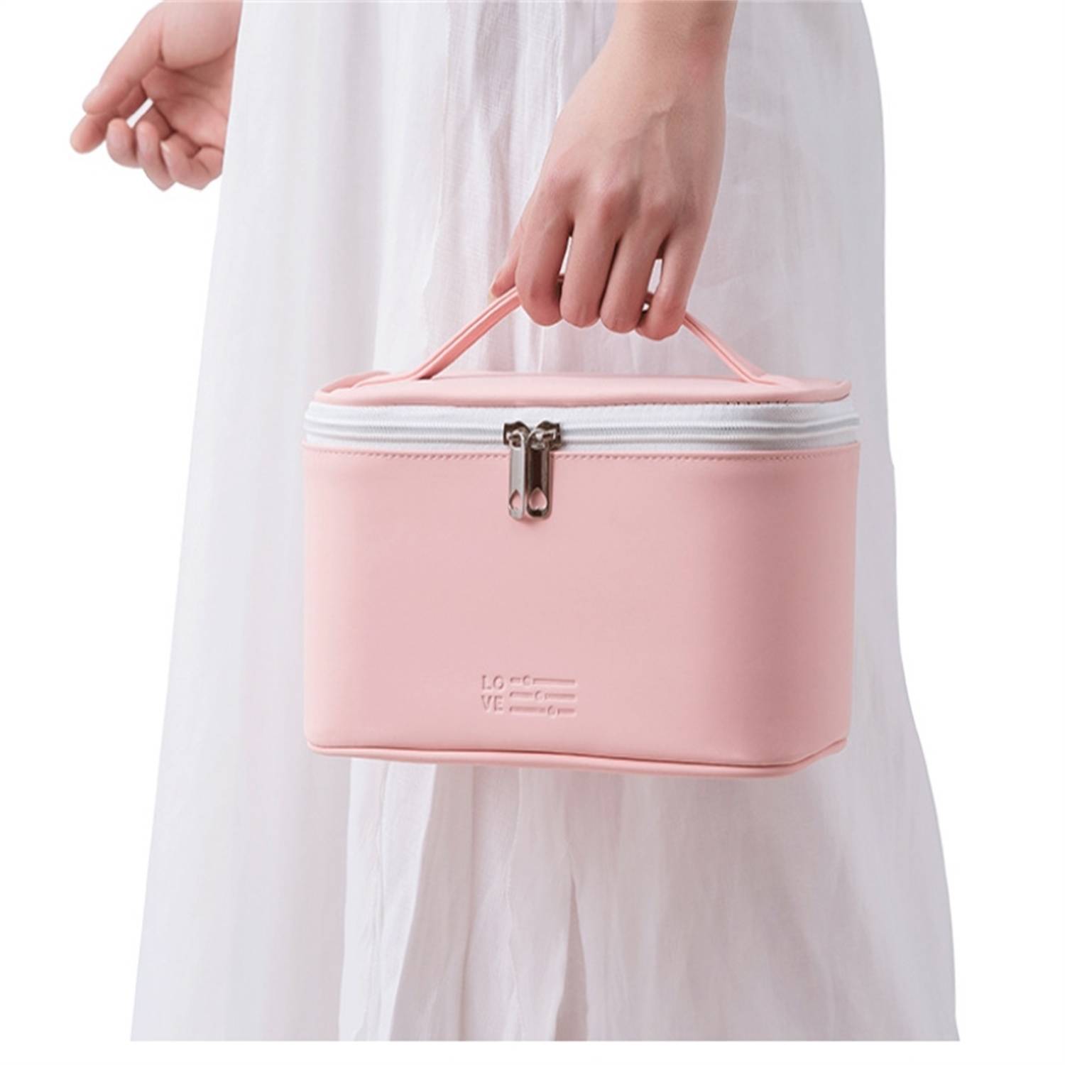 PU Leather Portable Cosmetics Bag 5