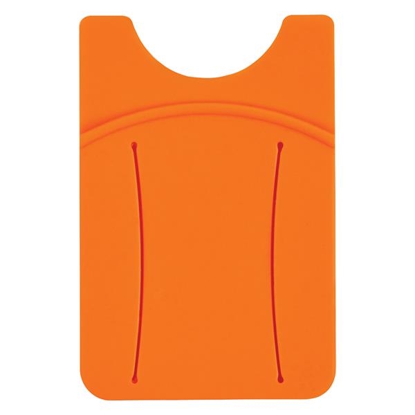Silicone Phone Wallet with Finger Slot 4