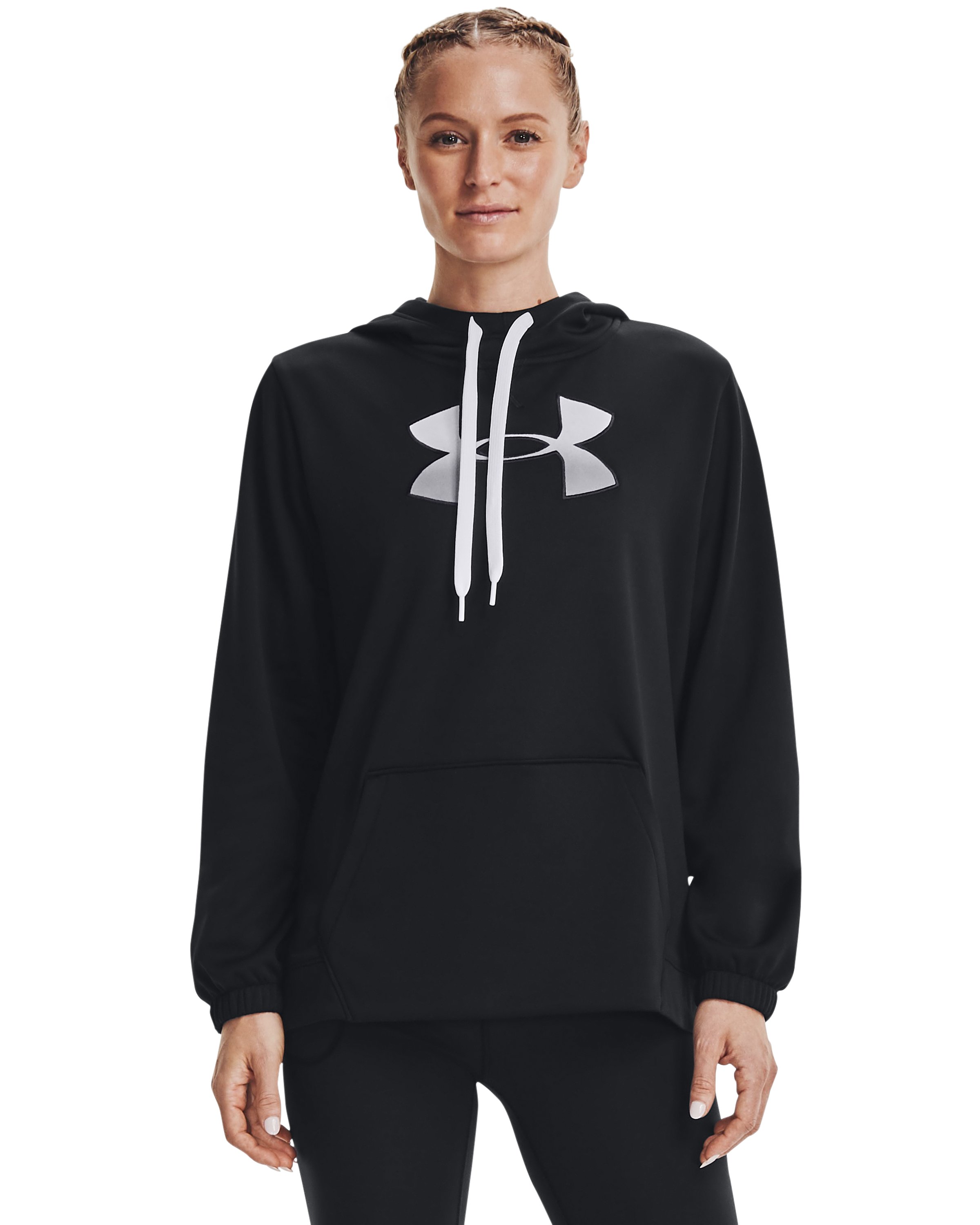 Women's Armour Fleece Big Logo Gradient Flock Hoodie 6