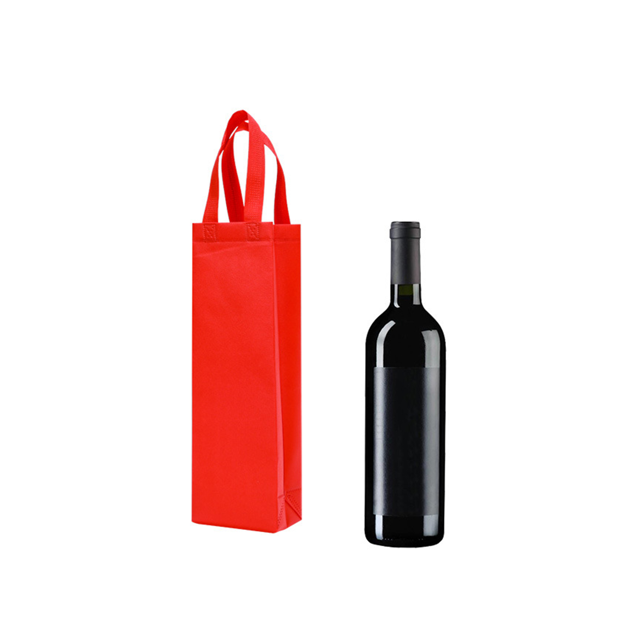 Non Woven Wine Tote Bag 13.8" x 4.7" 5