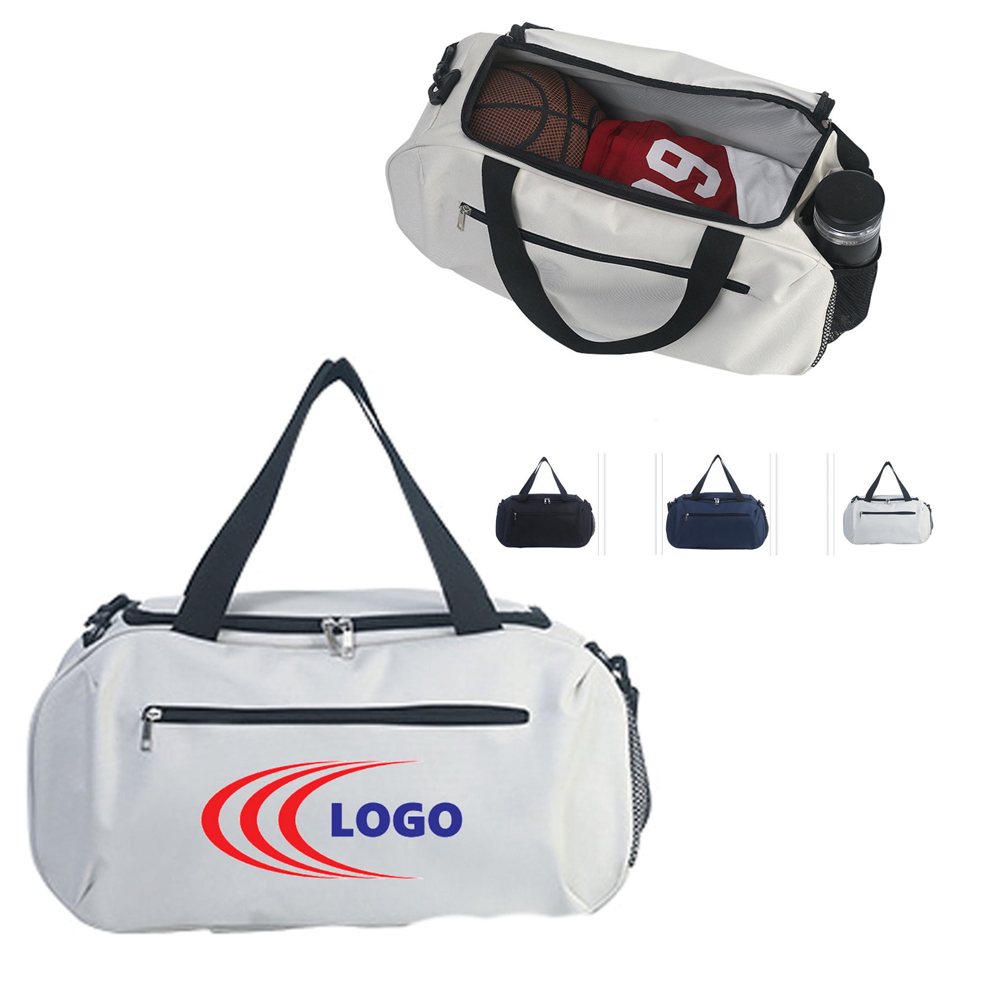MOQ 10PCS Sports Gym Bag Duffel Bag Workout Bag 2