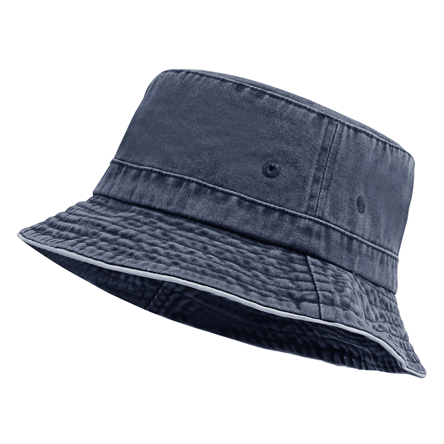 Stock Washed Cotton Bucket Hat 13