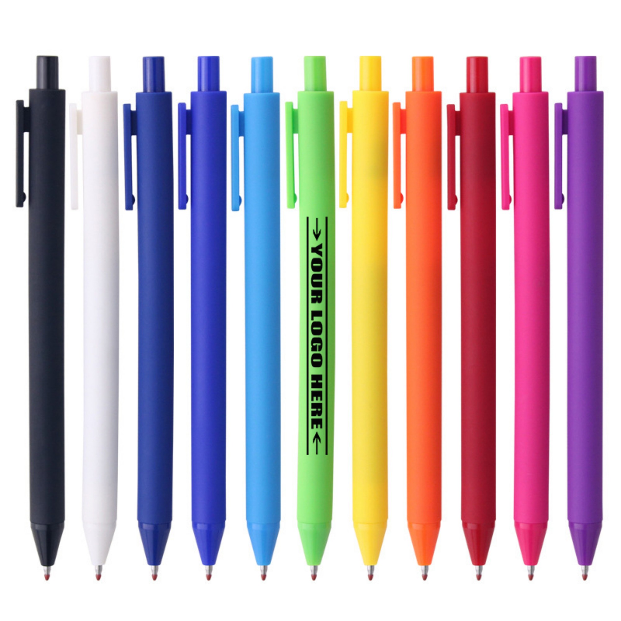 Pinkycolor Capless Retractable 1.0 Bullet Shape Ballpoint Pen 2