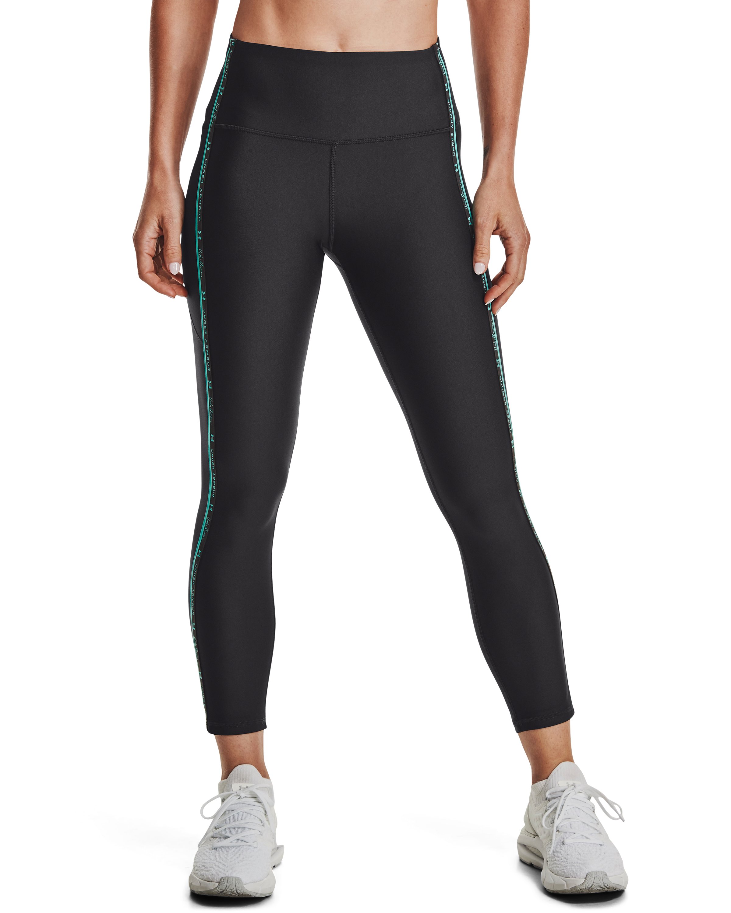 HeatGear No-Slip Waistband Women's Ankle Leggings 2
