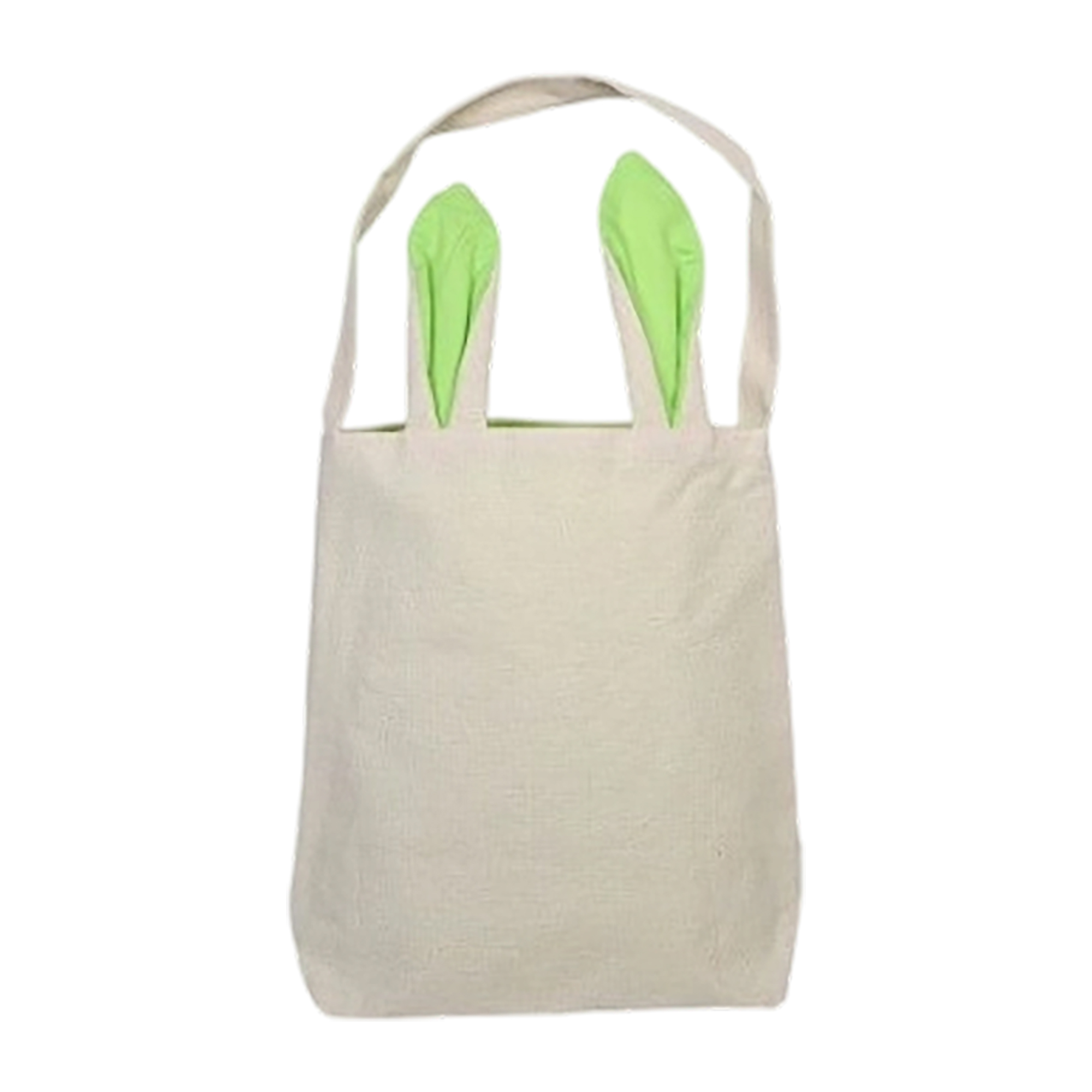 Jute Rabbit Ear Tote Bag 8.7" x 7.9" 13