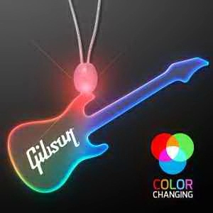 LED Acrylic Guitar Necklace 9