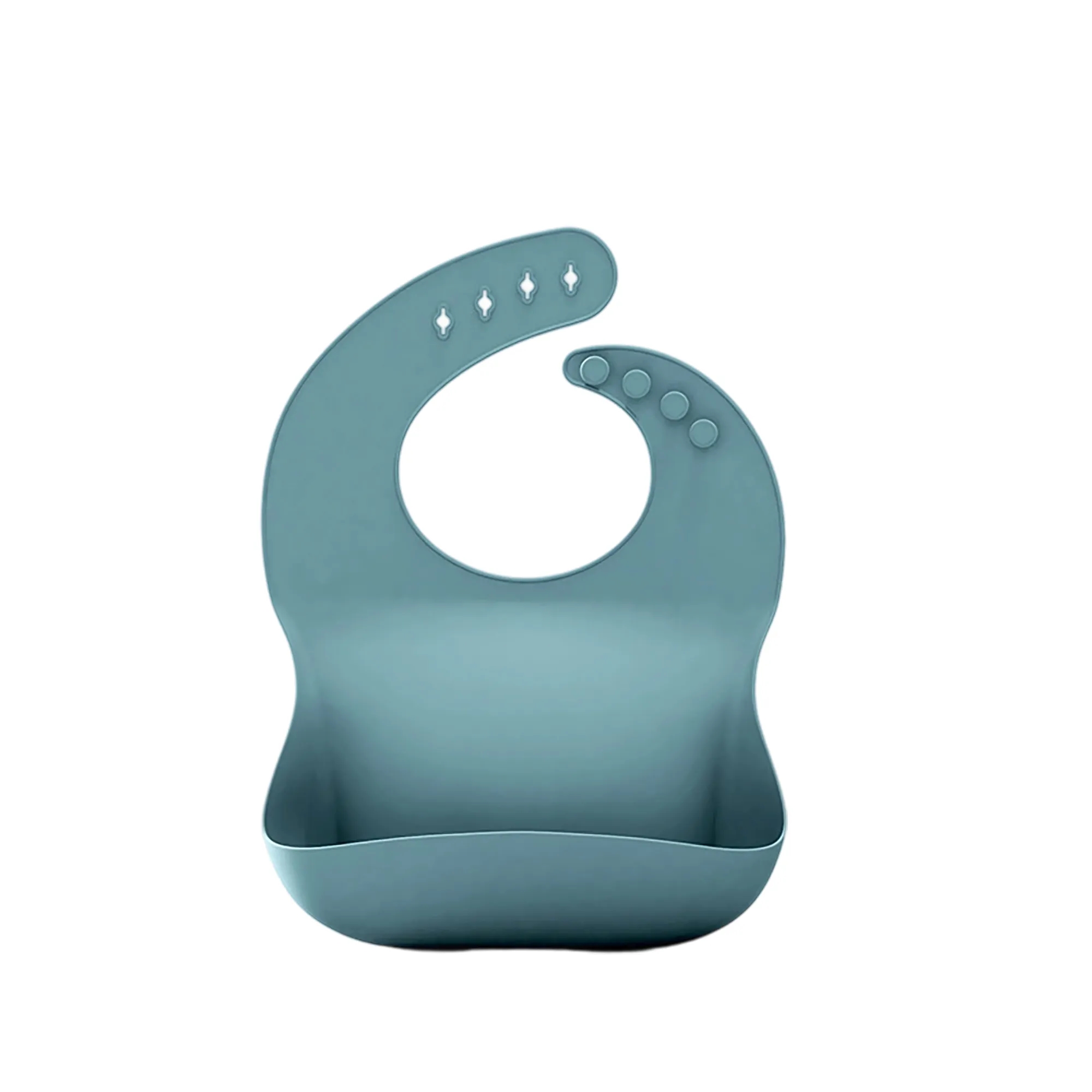 Silicone Baby Bib with Adjustable Strap 5