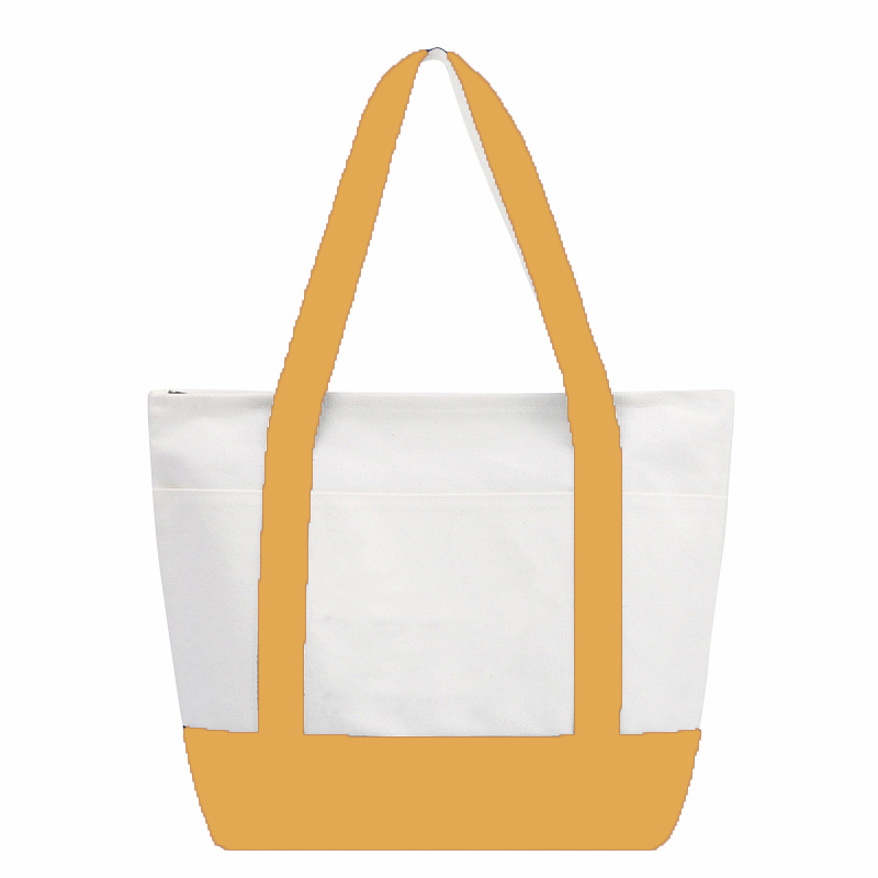 Cotton Canvas Shoulder Bag 3