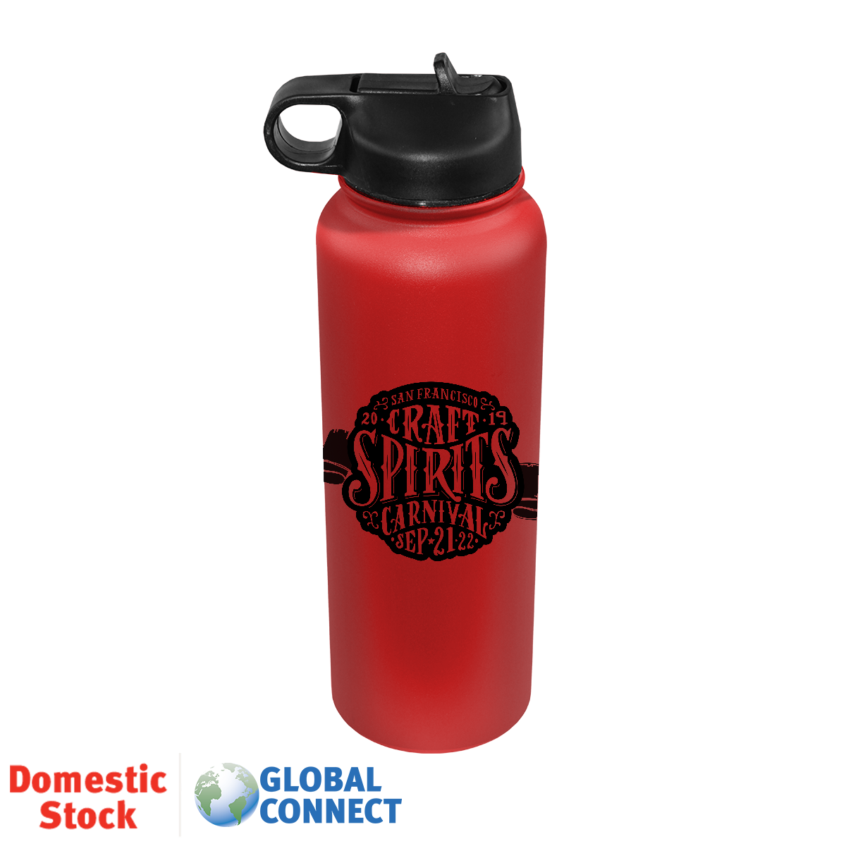 32 oz. Memphis Sports Bottle with Straw Lid 2