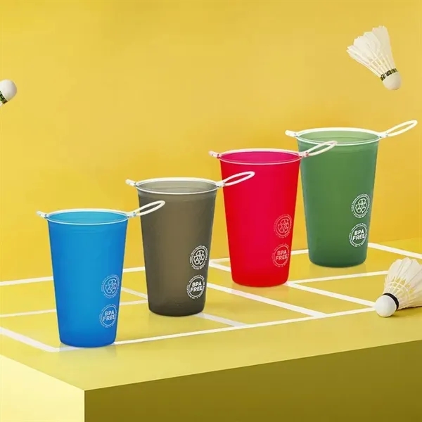 7-Ounce TPU Foldable Outdoor Soft Water Cup 1