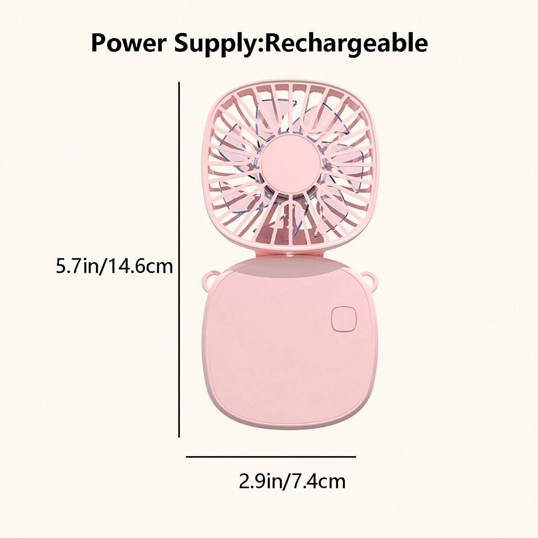 Rechargeable Handheld Mini Fan 4