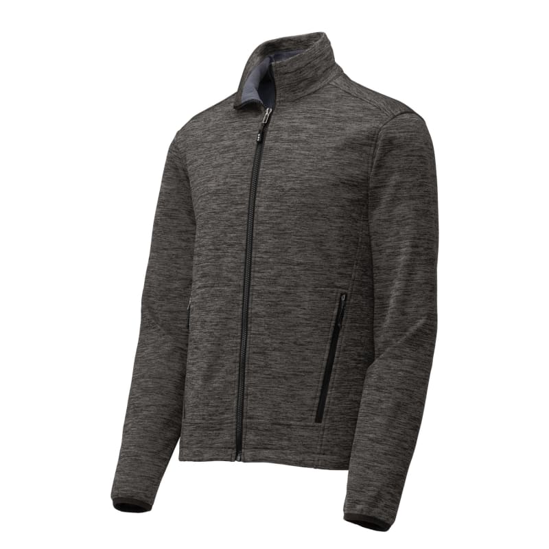 Sport-Tek PosiCharge Electric Heather Soft Shell Jacket. 6
