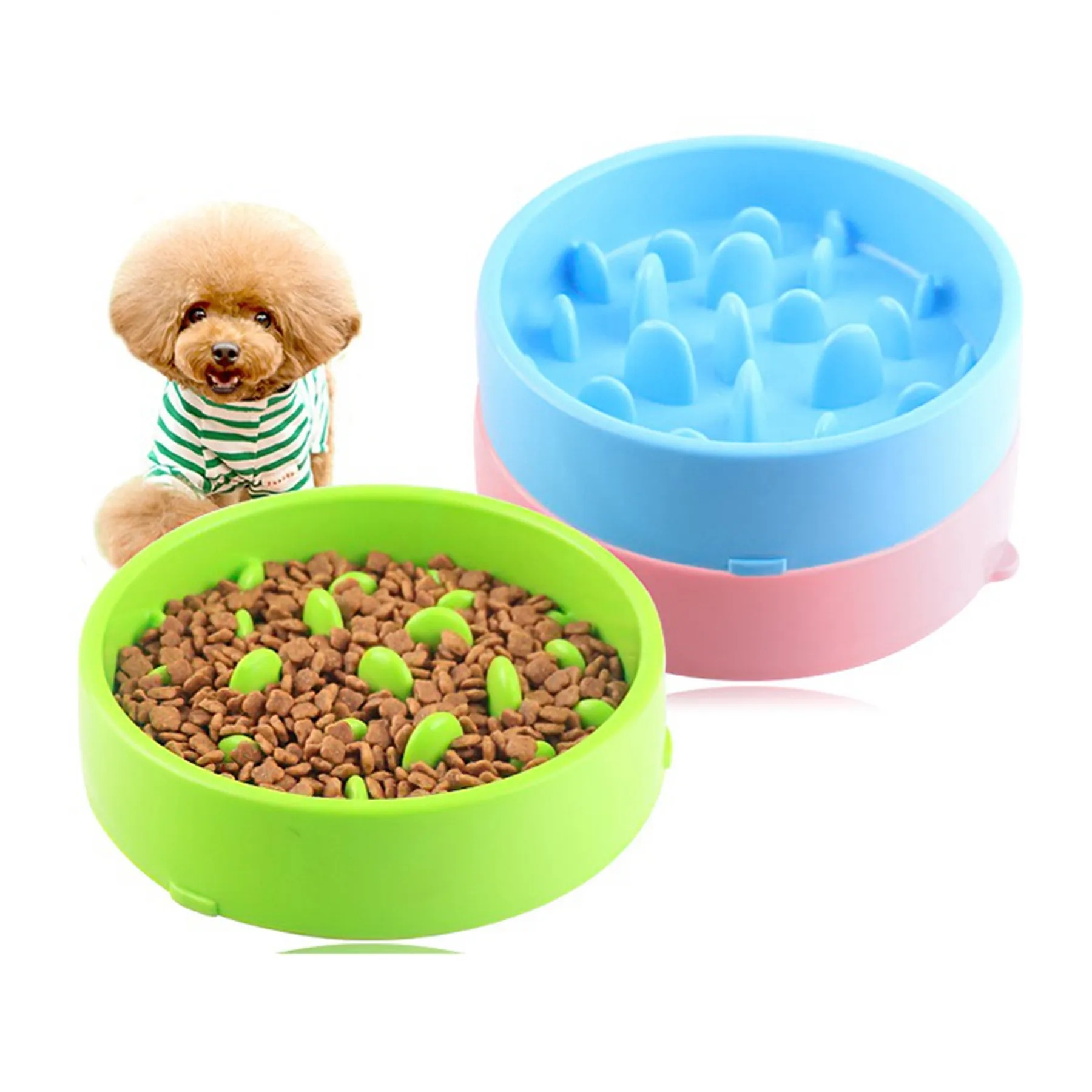 Silicone Slow Feeding Pet Bowl 3
