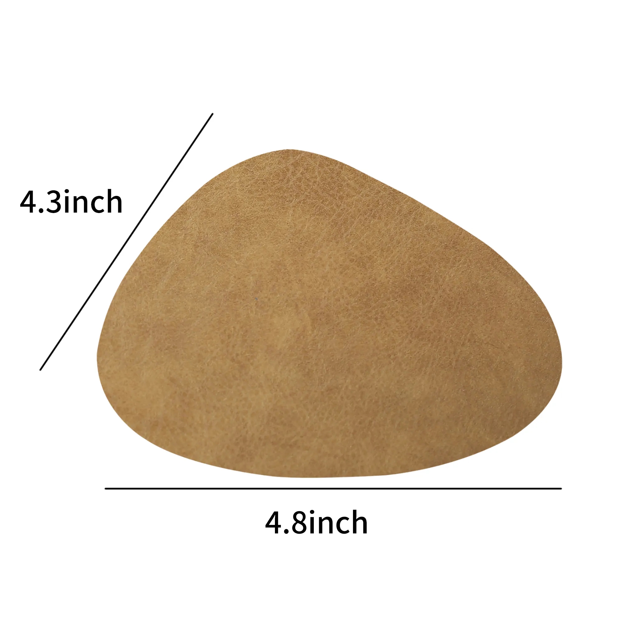 Teardrop PU Leather Insulated Coaster 7