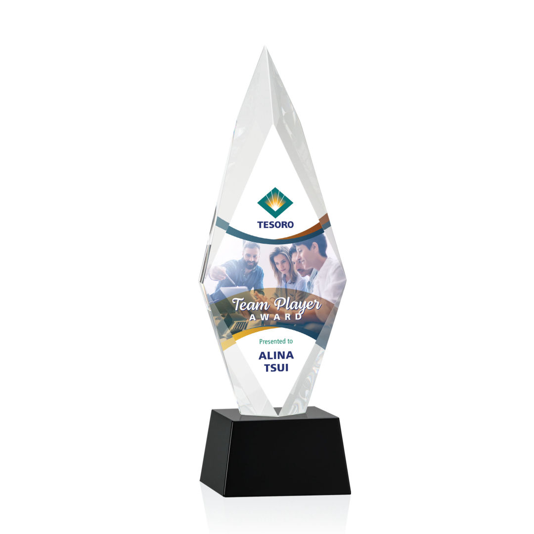 Manilow VividPrint™ Award on Robson Base - Black 5