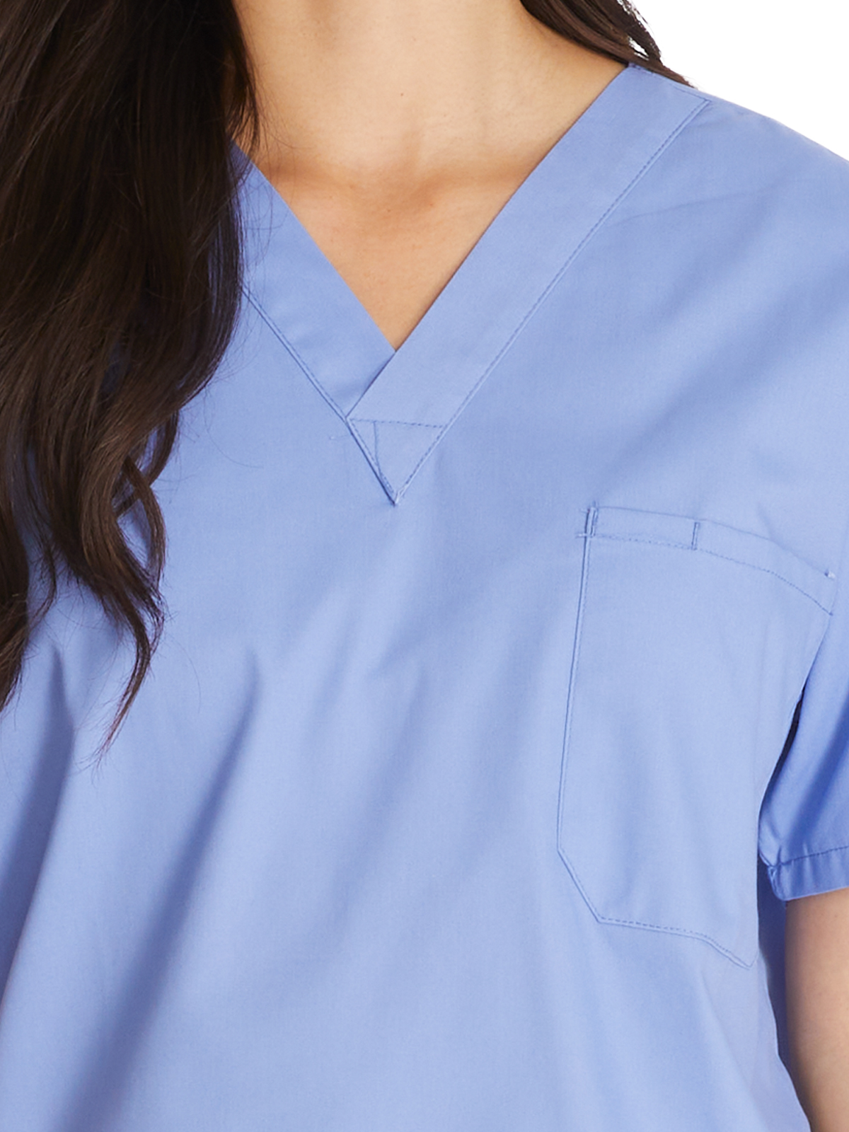 Dickies Medical - EDS Signature - Unisex 1-Pocket Tuckable V-Neck Top 10