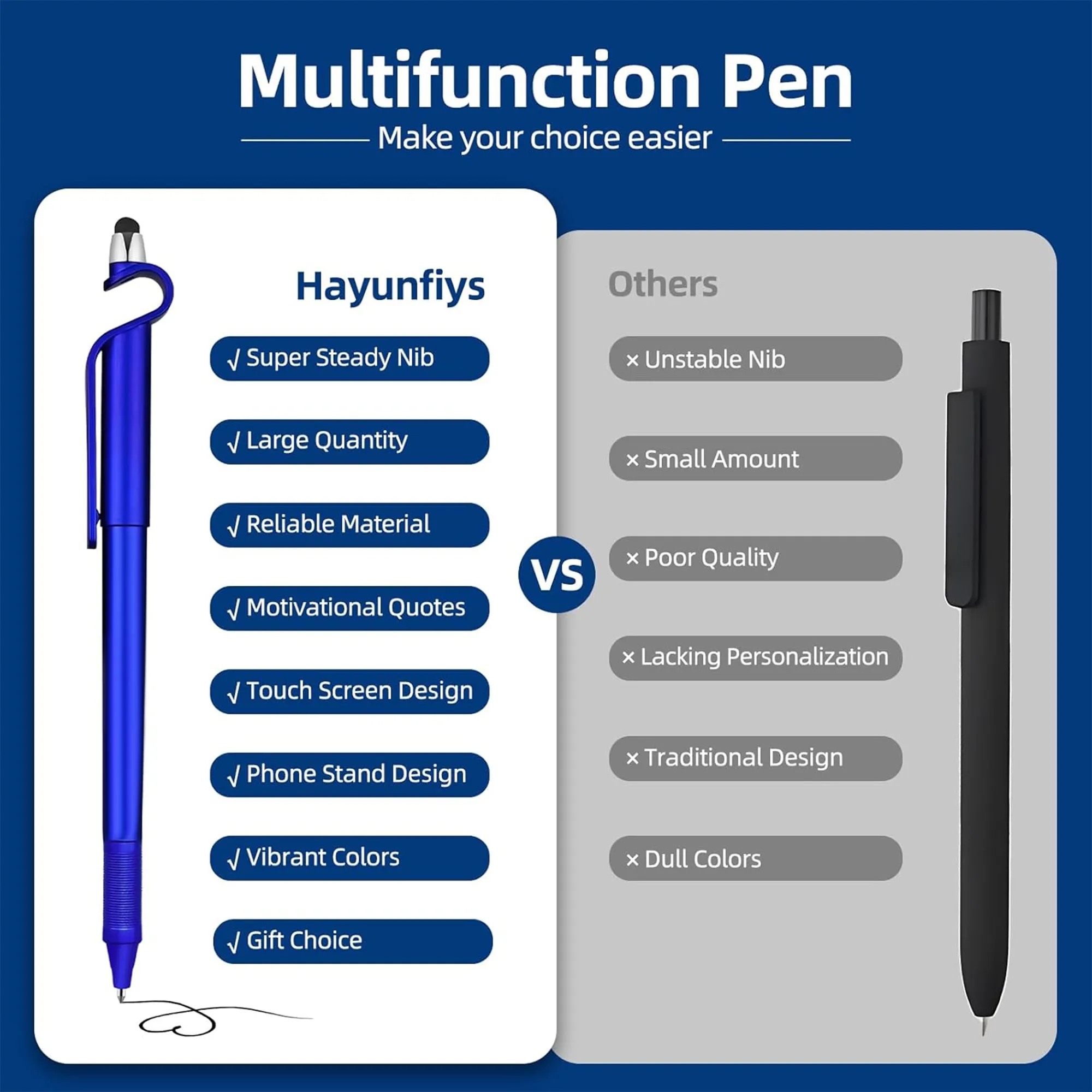 Multifunction Mobile Phone Stand Touch Screen Pen 3